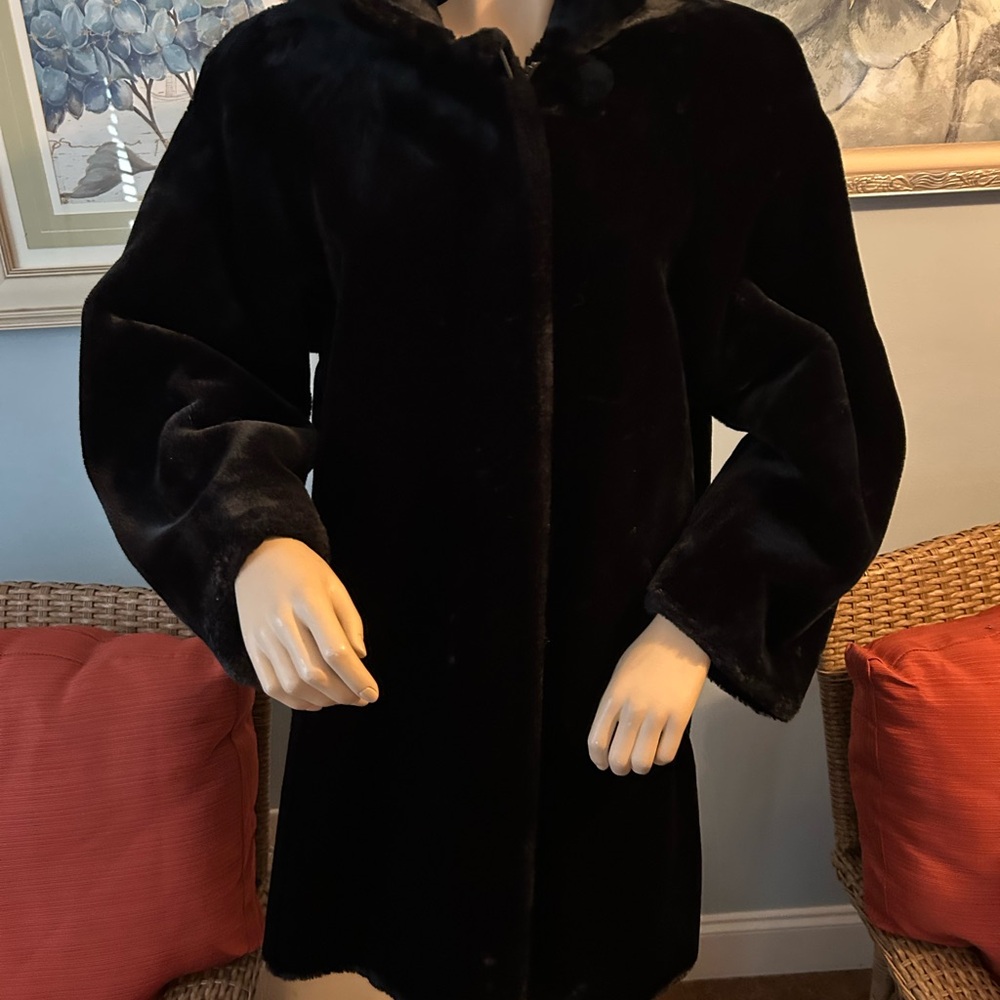 Elegant Black Women's Coat